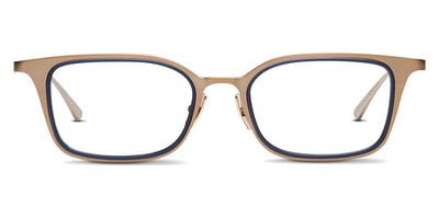 SALT.® MASON-V SAL MASON-V CPAG 50 - Copper/Antique Gold with Indigo Blue Inserts Eyeglasses
