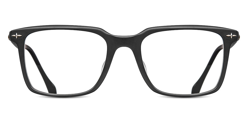 Matsuda® M1018 MTD M1018 Matte Black 52 - Matte Black Eyeglasses