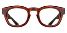 Matsuda® M1029 MTD M1029 Matte Walnut/Amber 48 - Matte Walnut / Amber Eyeglasses