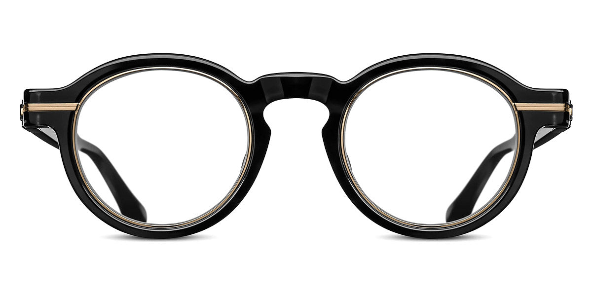 Matsuda® M2050 MTD M2050 Black/Brushed Gold 46 - Black/Brushed Gold Eyeglasses