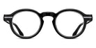 Matsuda® M2050 MTD M2050 Black Stripe/Brushed Silver 46 - Black Stripe/Brushed Silver Eyeglasses