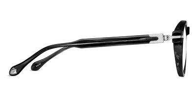 Matsuda® M2050 MTD M2050 Black Stripe/Brushed Silver 46 - Black Stripe/Brushed Silver Eyeglasses