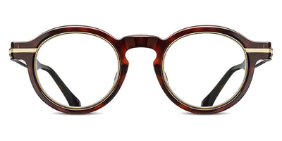 Matsuda® M2050 MTD M2050 Dark Tortoise/Antique Gold 46 - Dark Tortoise/Antique Gold Eyeglasses