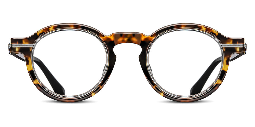 Matsuda® M2050 MTD M2050 Tokyo Tortoise/Brushed Silver 46 - Tokyo Tortoise/Brushed Silver Eyeglasses
