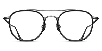 Matsuda® M3077 OPH MTD M3077 MATTE GREY CRYSTAL 49 - Matte Grey Crystal / Brushed Silver Eyeglasses