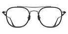 Matsuda® M3077 OPH MTD M3077 MATTE BLACK 49 - Matte Black / Ruthenium Eyeglasses