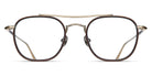 Matsuda® M3077 OPH MTD M3077 MATTE TAUPE 49 - Matte Taupe / Antique Gold Eyeglasses