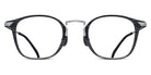 Matsuda® 2808H-V2 MTD 2808H-V2 Brushed Silver/Black 45 - Brushed Silver / Black Eyeglasses