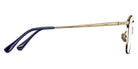 Matsuda® 2808H-V2 MTD 2808H-V2 Brushed Gold/Navy 45 - Brushed Gold / Navy Eyeglasses