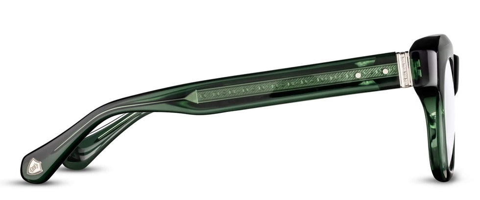Matsuda® M1027 MTD M1027 Bottle Green 50 - Bottle Green Eyeglasses