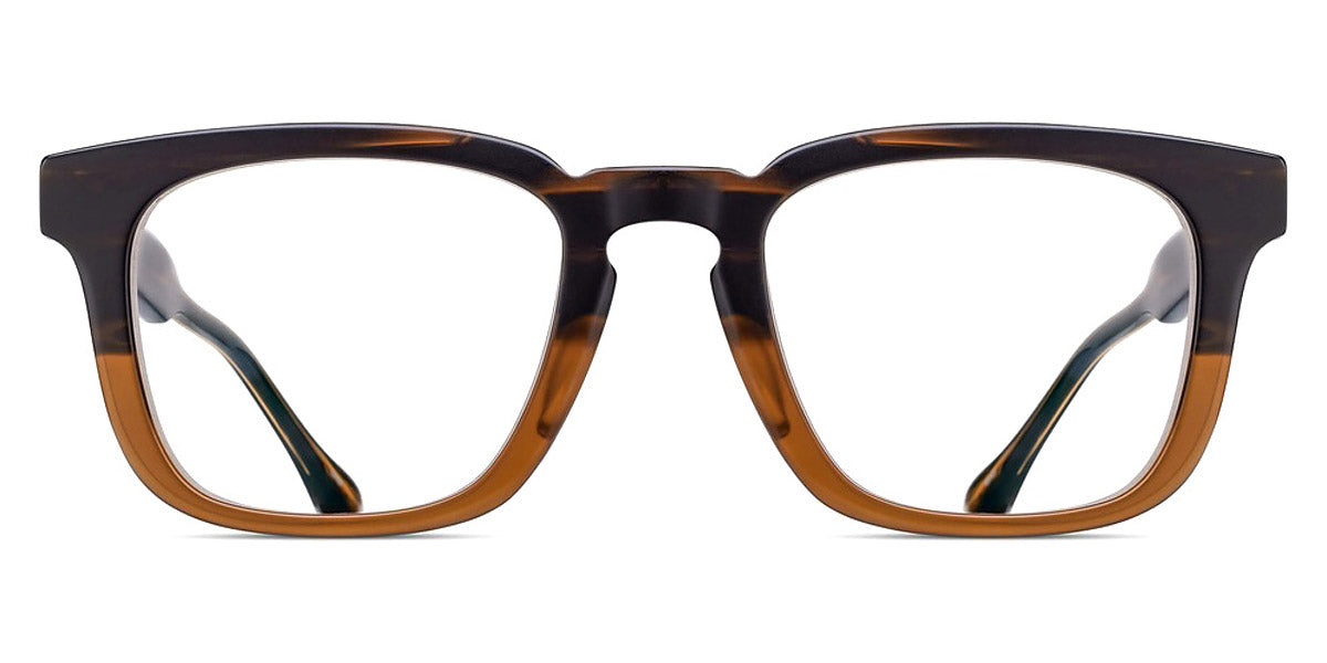 Matsuda® M1031 MTD M1031 Matte Half Demi 50 - Matte Half Demi Eyeglasses