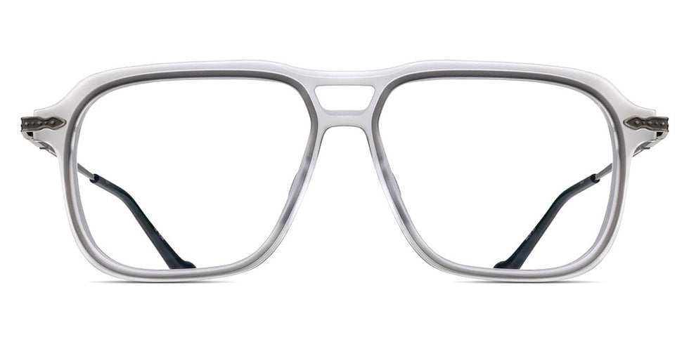 Matsuda® M2062 MTD M2062 Matte Crystal/Antique Silver 56 - Matte Crystal/Antique Silver Eyeglasses