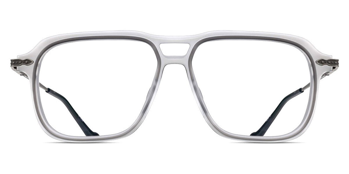 Matsuda® M2062 MTD M2062 Matte Crystal/Antique Silver 56 - Matte Crystal/Antique Silver Eyeglasses