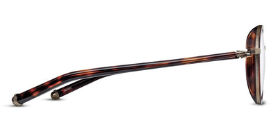 Matsuda® M3134 OPH MTD M3134 ANTIQUE GOLD - Antique Gold / Dark Tortoise Eyeglasses