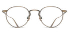 Matsuda® M3140 MTD M3140 Antique Gold 47 - Antique Gold Eyeglasses