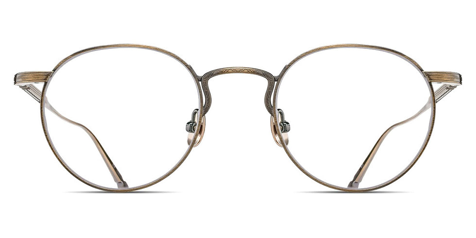 Matsuda® M3140 MTD M3140 Antique Gold 47 - Antique Gold Eyeglasses