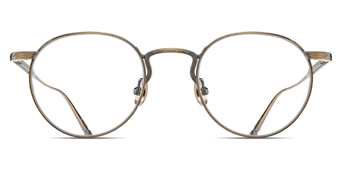 Matsuda® M3140 MTD M3140 Antique Gold 47 - Antique Gold Eyeglasses