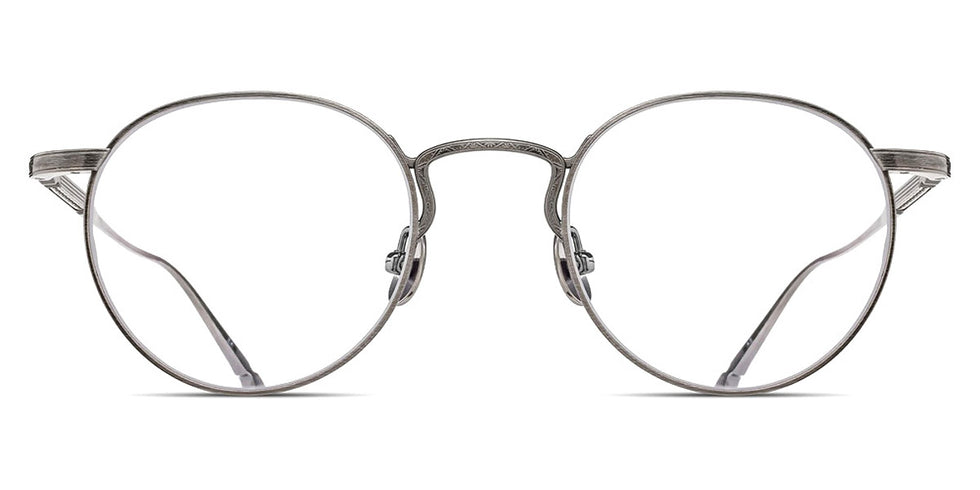Matsuda® M3140 MTD M3140 Antique Silver 47 - Antique Silver Eyeglasses