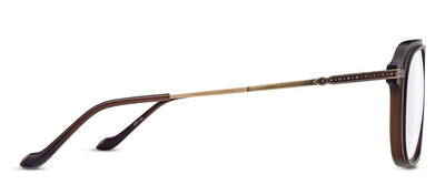 Matsuda® M2062 MTD M2062 Matte Taupe/Antique Gold 56 - Matte Taupe/Antique Gold Eyeglasses