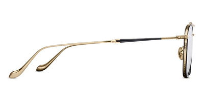Matsuda® M3077 OPH MTD M3077 MATTE BLACK 49 - Matte Black / Brushed Gold Eyeglasses