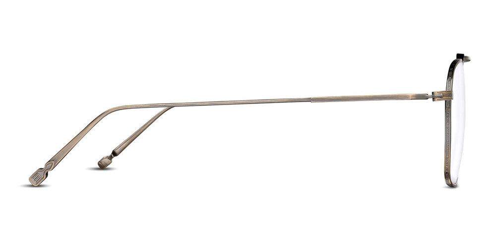 Matsuda® M3129 MTD M3129 Antique Gold 51 - Antique Gold Eyeglasses