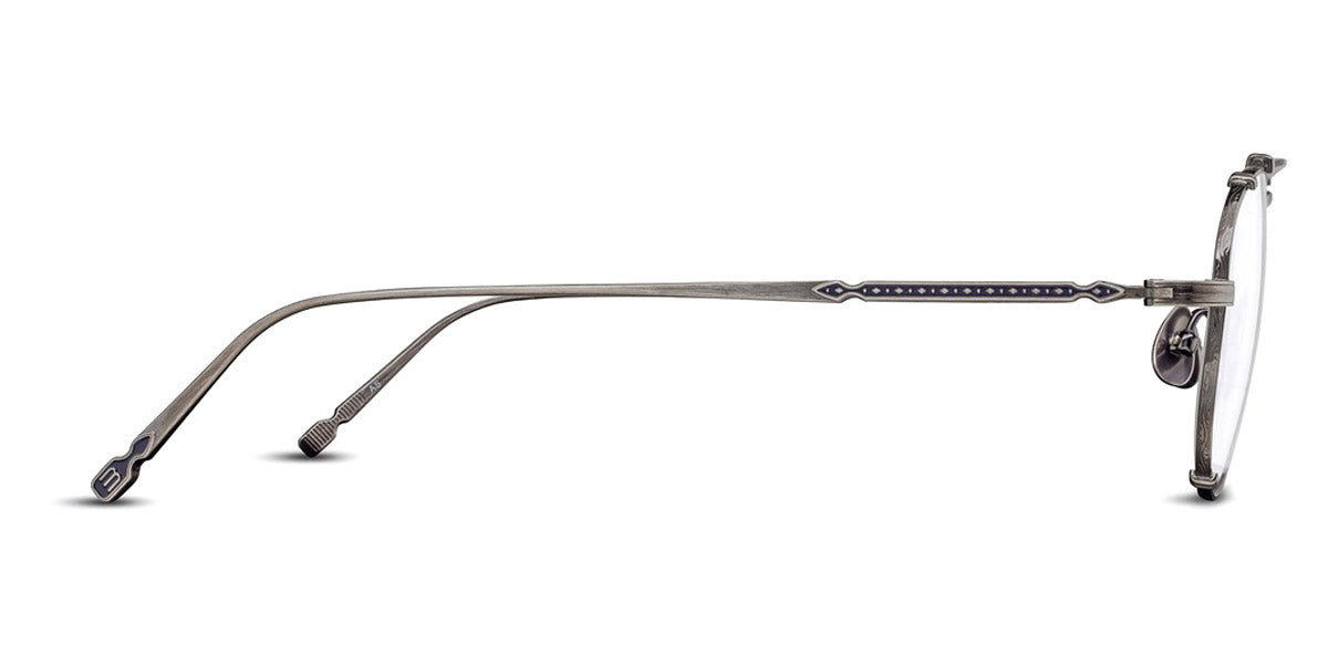 Matsuda® M3142 MTD M3142 Antique Silver 52 - Antique Silver Eyeglasses