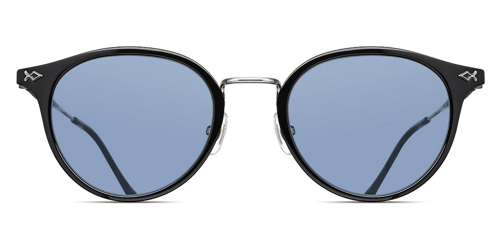 Matsuda® M3114 MTD M3114 Palladium White/Black/Demo 50 - Palladium White/Black / Demo Sunglasses