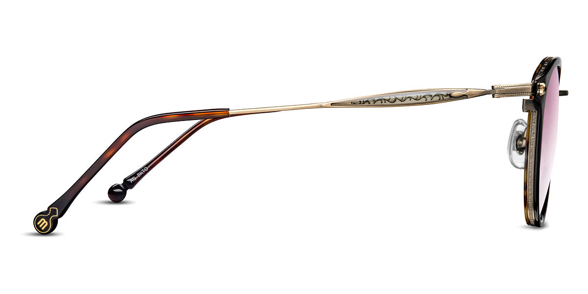 Matsuda® M3114 MTD M3114 Antique Gold/Black Tortoise/Demo 50 - Antique Gold/Black Tortoise / Demo Sunglasses
