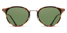 Matsuda® M3114 MTD M3114 Antique Gold/Brown/Demo 50 - Antique Gold/Brown / Demo Sunglasses