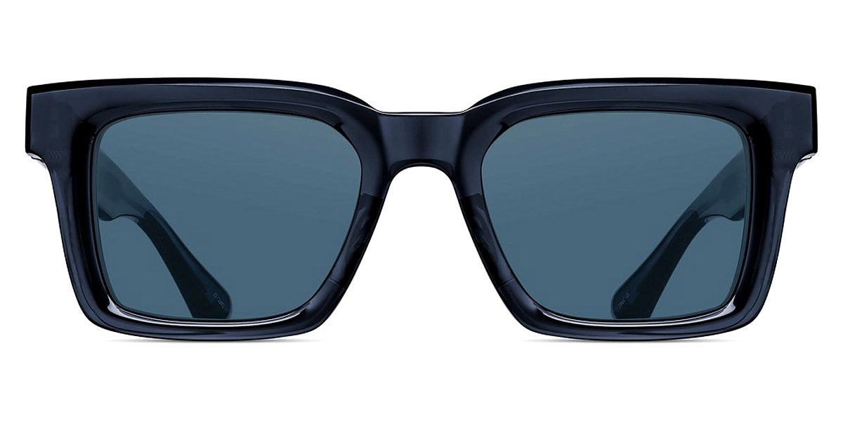 Matsuda® M1033 MTD M1033 Brushed Gold - Dark Navy Crystal 50 - Brushed Gold / Dark Navy Crystal Eyeglasses