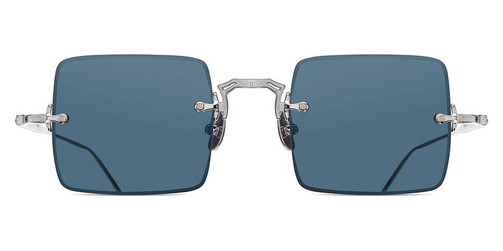Matsuda® M5001 MTD M5001 Palladium White/Blue Gray 46 - Palladium White / Blue Gray Sunglasses
