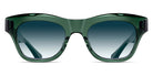 Matsuda® M1027 MTD M1027 Bottle Green/Blue Gradient 50 - Bottle Green / Blue Gradient Sunglasses