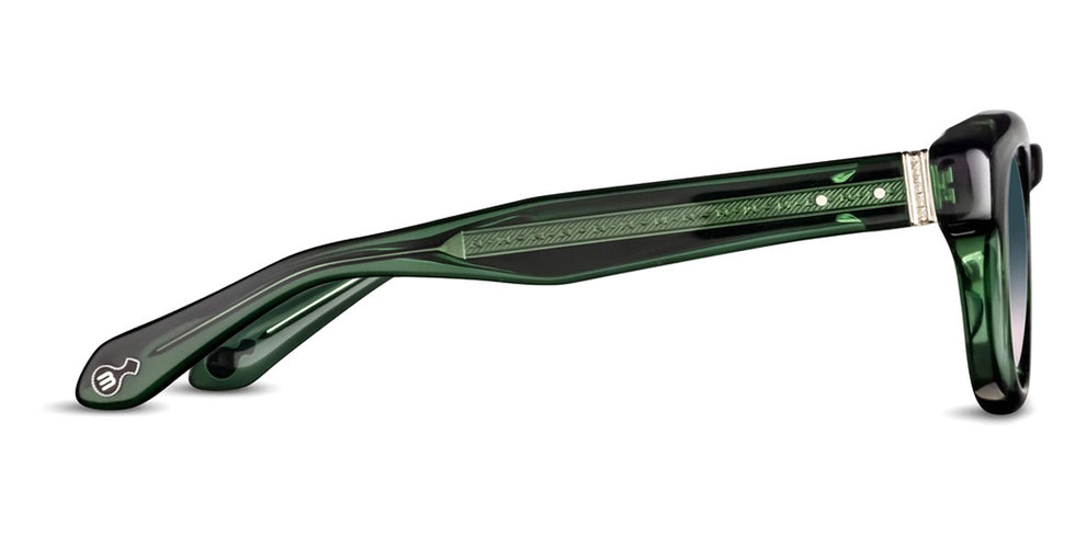 Matsuda® M1029 M1029 Bottle Green / Blue Gradient Sunglasses
