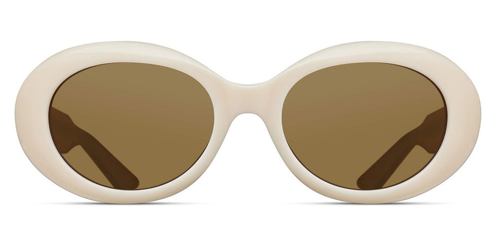 Matsuda® M1034 MTD M1034 Milky White/Brown 53 - Milky White / Brown Sunglasses