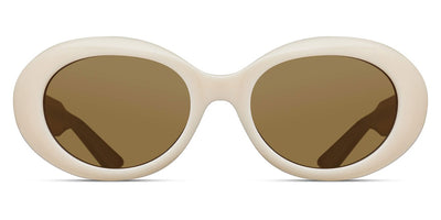Matsuda® M1034 MTD M1034 Milky White/Brown 53 - Milky White / Brown Sunglasses