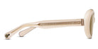 Matsuda® M1034 MTD M1034 Milky White/Brown 53 - Milky White / Brown Sunglasses