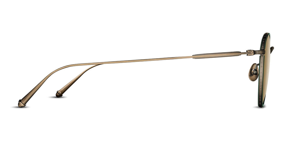 Matsuda® M3085-I Antique Gold / Bottle Green Sunglasses