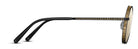 Matsuda® M3100 MTD M3100 Black/Matte Gold/Gold Mirror 47 - Black/Matte Gold / Gold Mirror Sunglasses