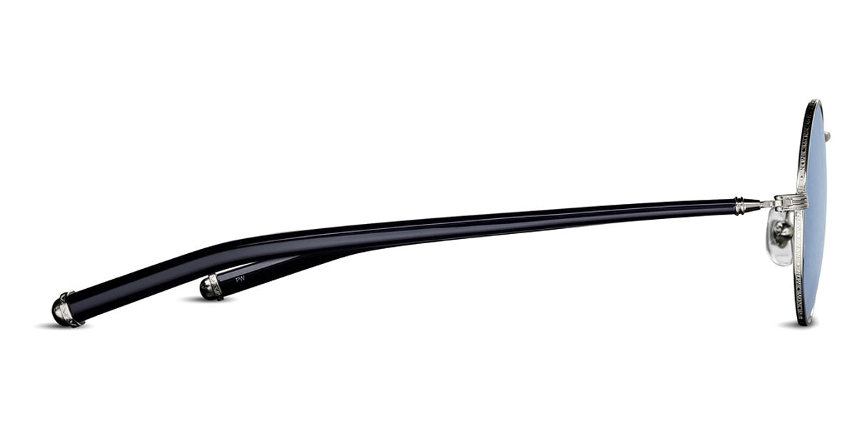 Matsuda® M3119 MTD M3119 Palladium White/Cobalt Blue 46 - Palladium White / Cobalt Blue Sunglasses