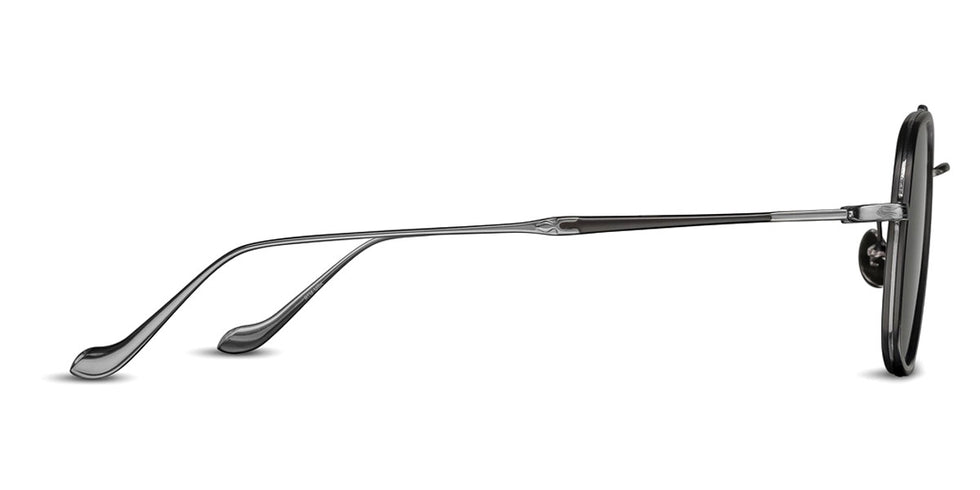 Matsuda® M3123 MTD M3123 Ruthenium/Matte Black/Grey 55 - Ruthenium/Matte Black / Grey Sunglasses