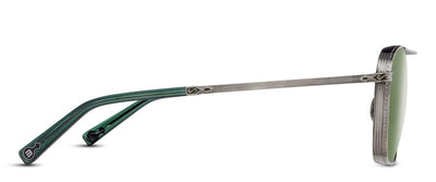 Matsuda® M3135 MTD M3135 Antique Silver/Sage Green 56 - Antique Silver/Sage Green Sunglasses