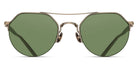 Matsuda® M3141 MTD M3141 Antique Gold/Sage Green 50 - Antique Gold/Sage Green Sunglasses