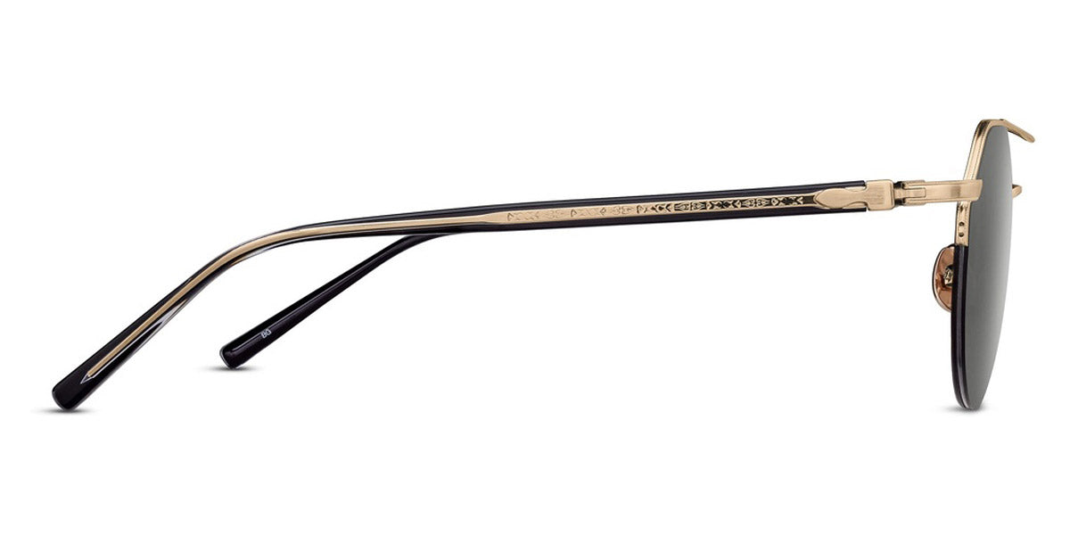 Matsuda® M3141 MTD M3141 Brushed Gold/Grey 50 - Brushed Gold/Grey Sunglasses