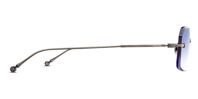 Matsuda® M5004 MTD M5004 Antique Silver  - Antique Silver - Café Blue Gradient Sunglasses