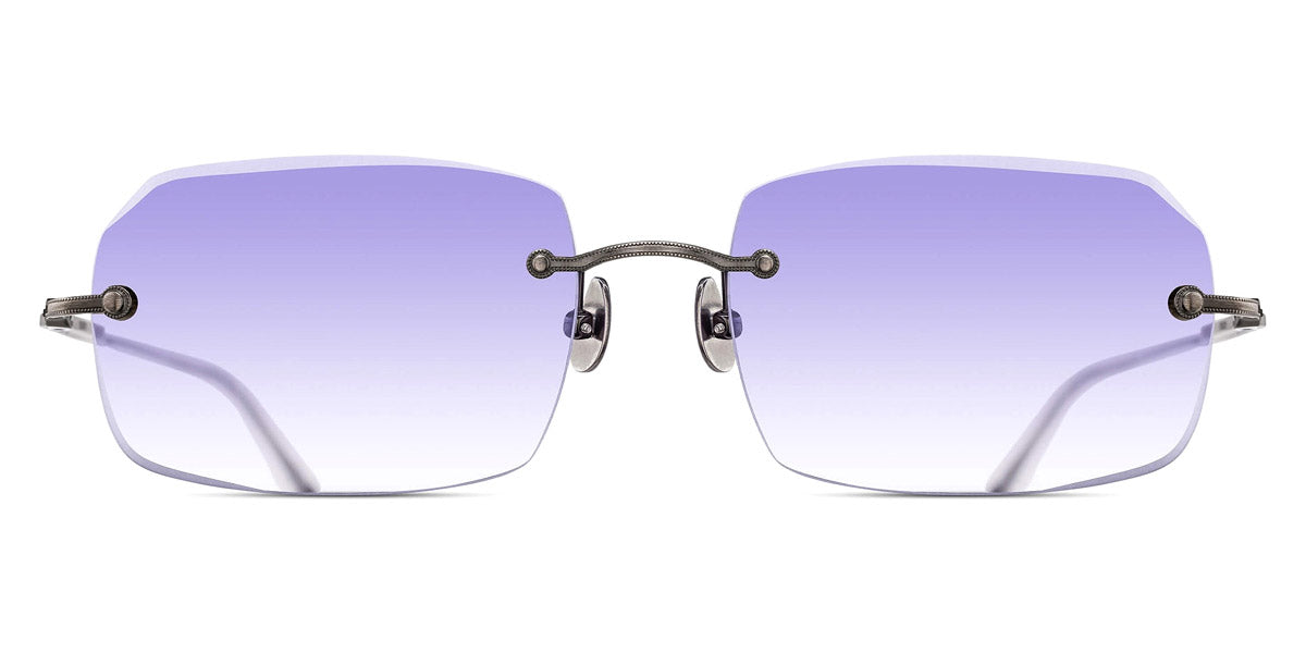 Matsuda® M5004 MTD M5004 Antique Silver  - Antique Silver - Café Blue Gradient Sunglasses