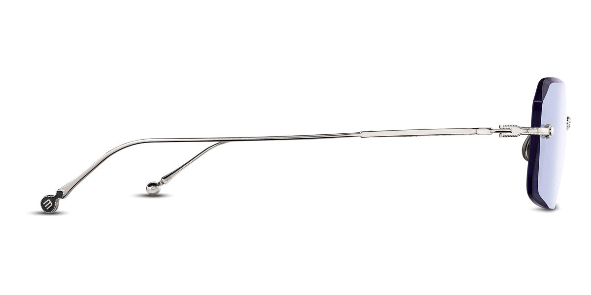 Matsuda® M5004 MTD M5004 Palladium White - Palladium White - Café Blue Sunglasses