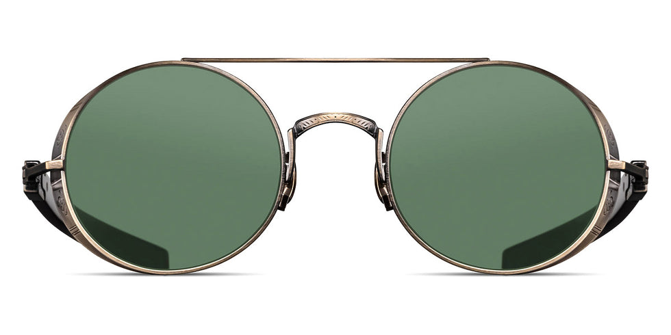 Matsuda® M3128 MTD M3128 Antique Gold/Dark Tortoise/G-15 48 - Antique Gold/Dark Tortoise / G-15 Sunglasses