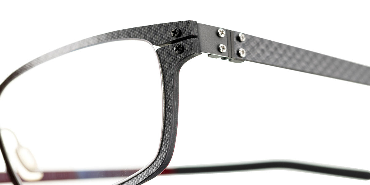 BLAC® MAURY BLAC MAURY CU BL 53 - Black / Red Eyeglasses