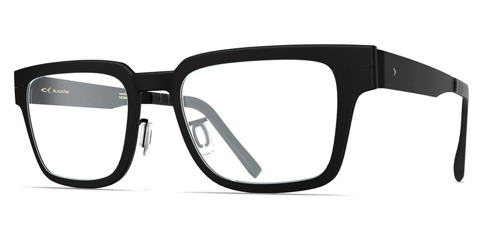 Blackfin® MAYFAIR BLF Mayfair 1842 52 - Silk Feel Matt Black Eyeglasses
