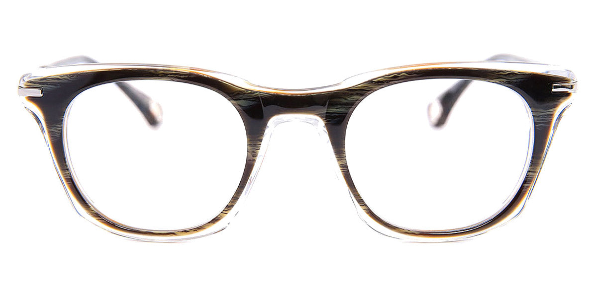 Blake Kuwahara® MCINTIRE BLK MCINTIRE BLACK HORN 46 - BLACK HORN Eyeglasses